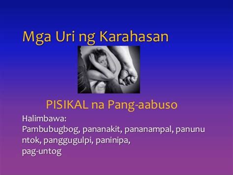 halimbawa ng karahasan|KARAHASAN (Tagalog).